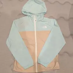 THE NORTH FACE フード付きジャケット 水色/ベージュ