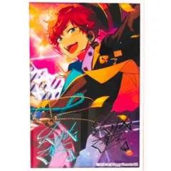 新品★あんスタ★ALKALOID【天城一彩】サインステッカー★スターラメver.