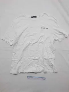 ■ゲス GUESS ロゴプリントTシャツ ホワイト系 Sサイズ メンズ