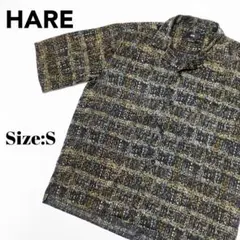 HARE/ハレ/オーバーサイズシャツ/Size:S/匿名配送/送料無料