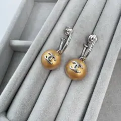 【定番】CHANEL ココマークピアス　ラウンド　ループ　99P
