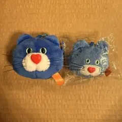 mojojojo フェイスポーチ BC3 ガチャ 青猫