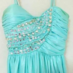 キャバミニドレス エメラルドグリーン