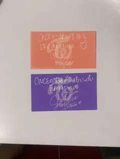 TWICE candypop 2018演唱會巡演 Momo Sana 簽名卡