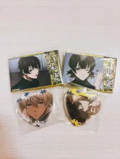 ブルーロック　蜂楽廻・凪誠士郎　缶バッジ