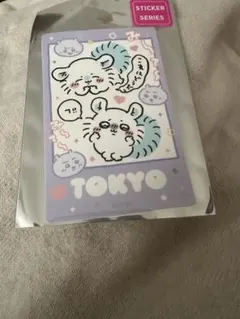 ちいかわ 東京　スマホに貼れるサイズのステッカー　シール　モモンガ　か