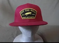 Vans キャップ　バーガンディー　ボルドー　アメカジ　スケーター