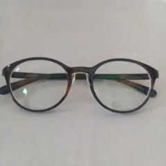 JINS unicoコラボメガネフレーム ボストンブラウン