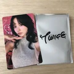 ミナ TWICE MINA popup ポップアップ 特典 トレカ