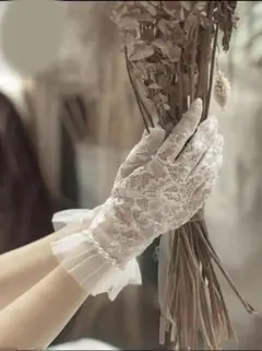 SHEIN ウェディンググローブ、ウェディングベールセット