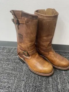 Chippewa 11インチモックトゥエンジニアブーツ 約26㎝ タンレネゲード Chippewa 11インチモックトゥエンジニアブーツ 約26㎝ タンレネゲード