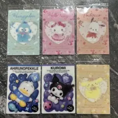 サンリオキャラクターズ ウエハース11 6点セット