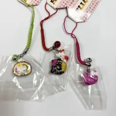 ハローキティ　スイーツKT根付 ロールケーキ　マカロン　ドーナツ ハローキティ スイーツKT根付 ロールケーキ マカロン ドーナツ - メルカリ