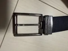 (最終値下げ！)MICHAEL KORS ブラック レザーベルトのサムネイル