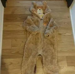 HOT　BISCUITS　 ミキハウス　フリーsize70-80　くまちゃん