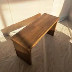 飾り棚 コの字ラック スツール アンティークシェルフ ハンドメイド