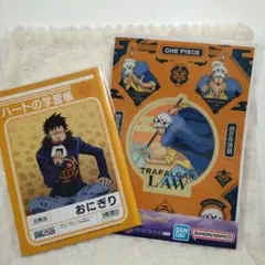 ♦新品•未使用•未使用♦ワンピース 麦わらストア 学習帳 ロー