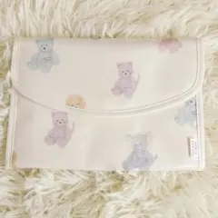 gelato pique ぬいぐるみ柄 母子手帳ケース M