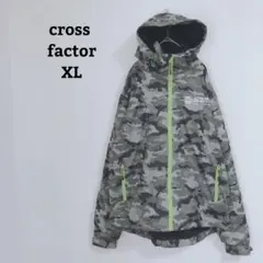 クロスファクター　ジャンパー　マウンテンパーカー　迷彩　カモフラージュ　XL
