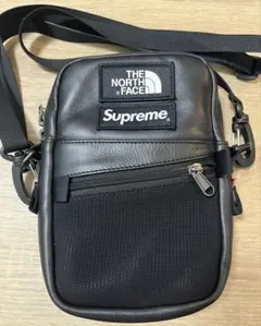 Supreme x The North Face レザーショルダーバック