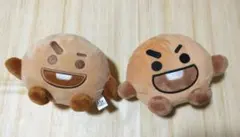 BT21　SHOOKY　シュキ　ぬいぐるみ　2種セット　難あり