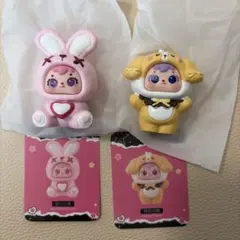 Samuel サミュエルBunny Puppy フィギュア 2点セット