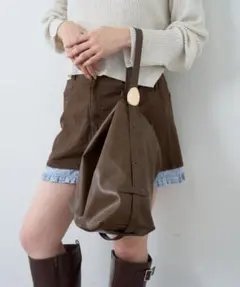 Kastane 【2WAY/A4サイズ】モチーフワンハンドルBAG