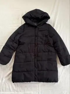 ハッシュアッシュ★紺色シンプルな 軽量 キルティング ジャケット★L 美品