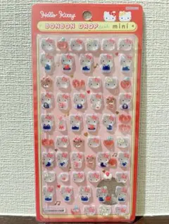 【正規品】サンリオ 赤 キティ ボンボンドロップシール ミニ