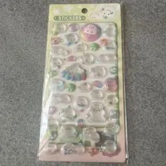 シマエナガ　立体的キャラクターシールセット