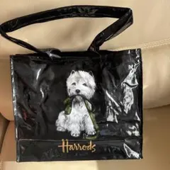 ハロッズビニール製ショルダーバッグ