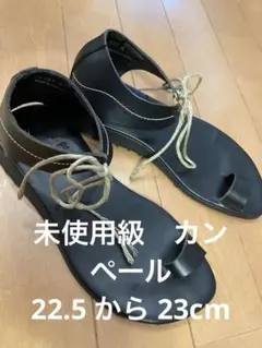 未使用近い　CAMPER カンペール　サンダル　35 ブラックのサムネイル