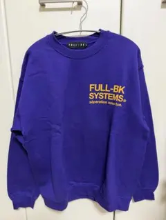FULL-BK SYSTEMS 紫 スウェット トレーナーのサムネイル