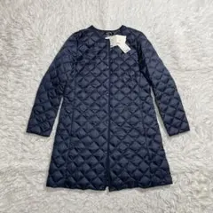 新品　未使用　ユニクロ　ウルトラライトダウンジャケット　ロング　ネイビー　XL