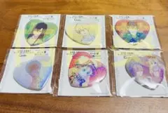 ある日、お姫様になってしまった件について グラッテ ハートホロ缶バッジ 全6種