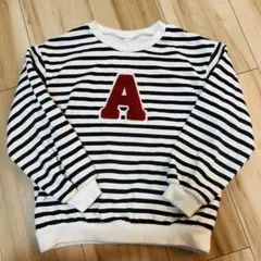 アプレレクール⭐︎ストライプ長袖トレーナー 120