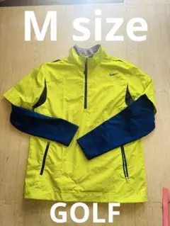 美品‼︎ Nike 蛍光イエロー/ネイビー トップス２枚セット　M ゴルフ