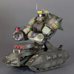 【旧キット】マゼラアタック　ザク　ガンプラ　組立済　完成品　ザクタンク 旧キット】マゼラアタック ザク ガンプラ 組立済 完成品 ザクタンク