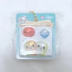 うるちゅるPOPシールプチキーホルダー なっとうちゃん