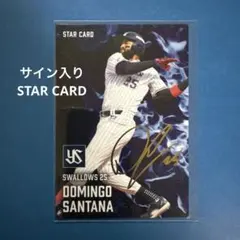 プロ野球チップス2025 第1弾サイン入りスターカードD.サンタナ