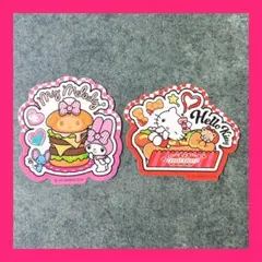【新品】My Melody & Hello Kitty ステッカーセット