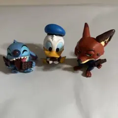 ディズニーキャラクター メルティメルト ドナルド ガチャガチャ