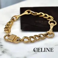 CELINE セリーヌ ヴィンテージ ネックレス ホースビット 希少 美品 箱付✨CELINE セリーヌ ヴィンテージ ネックレス ホースビット