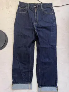 GU ハイウエストストレートジーンズ　XL