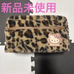 ハローキティ ギャルキティ 母子手帳ケース 多機能ポーチ ヒョウ柄