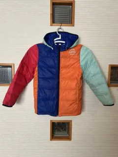 BEAMS mini ダウンコート 140カラーブロック