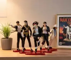 マイケル・ジャクソン似. フィギュア 5体セット 人気商品♪のサムネイル