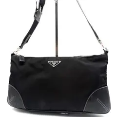 【良品！✨】プラダ PRADA ショルダーバッグ アクセサリーポーチ 黒