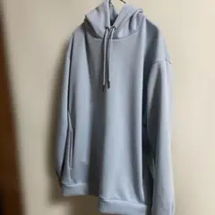 ＧＵ　ライトブルーメンズ Sサイズ フード付きパーカー美品