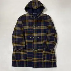 90s GLOVERALL イングランド戦 タータンチェック ダッフルコート